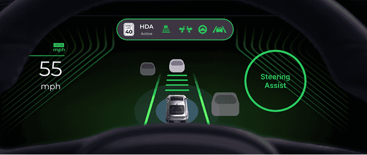 Green UI: an interface direction focused on reassurance and readable assistance.